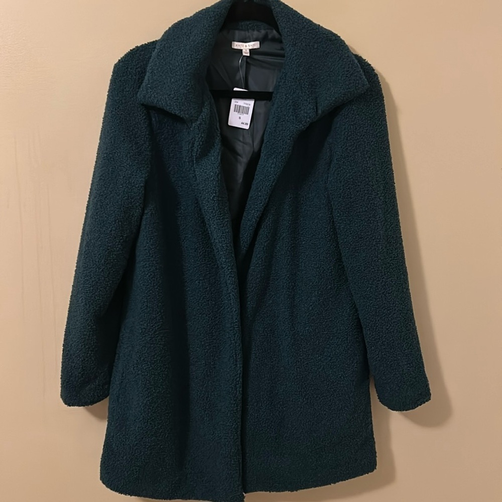 NWT Kate & Sam Emerald Green Cardigan Fully Lined Size S